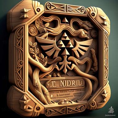 3D model The Legend of Zelda Spirit Tracks game (STL)